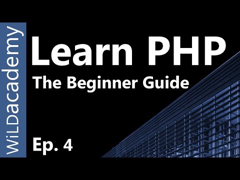 Learn PHP PHP Programming Tutorial 4