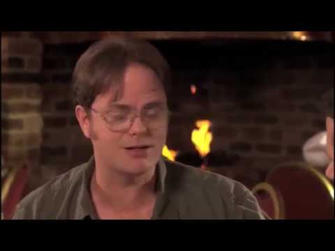 The Office - Dwight and Michael Breakfast Scene