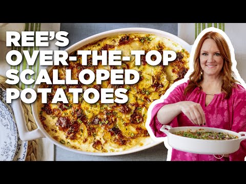 Ree Drummond's Over-The-Top Scalloped Potatoes | The Pioneer Woman | Food Network