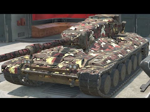 Concept 1B - 4.8 K Damage, 5 vs 5 Skirmish, Desert Sands - Town, WoT Blitz Gameplay T10 Tank