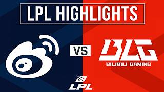 WBG vs BLG Highlights ALL GAMES | LPL 2026 Split 1 Playoffs | Weibo Gaming vs Bilibili Gaming