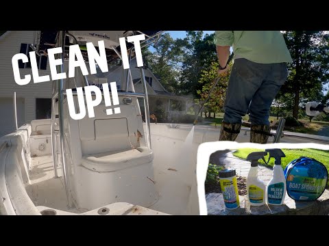Sea Hunt 211 Ultra ~ Ft. Better Boat Cleaning Products
