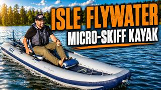 Isle Flywater Micro-Skiff Kayak Review + Bixpy K-1 Motor Test | Stable & Worth It?