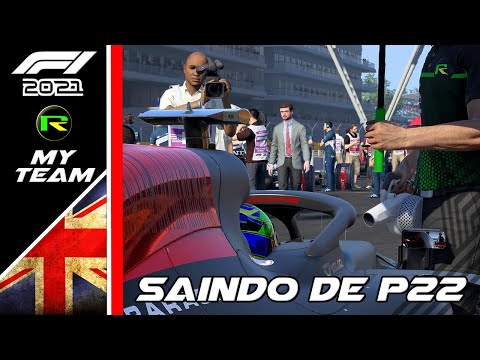 LARGANDO DE ÚLTIMO - F1 2021 MY TEAM 50% GP GRÃ-BRETANHA PARTE #101
