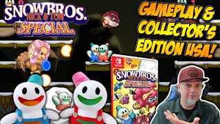 Snow Bros Special Nintendo Switch Gameplay & USA Collector's Edition Preorders!