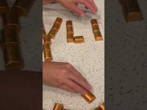 Hershey’s Nuggets #hersheynuggets #candy #chocolate  #toffee #yum #shorts  #asmr #sweet