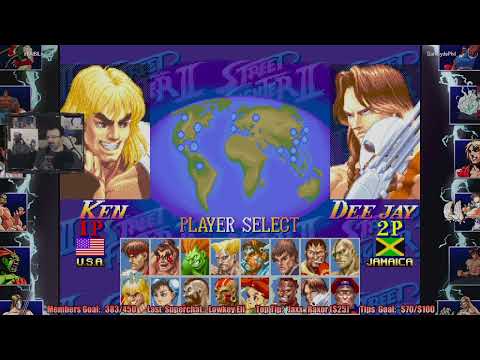 Street Fighter Throwback Night: May 13, 2022 pt2 - Can We Hit the Bison Hat Goal?!?