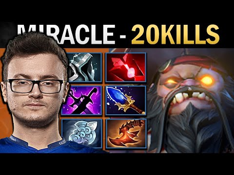Pudge Dota Gameplay Miracle with 20 Kills and Bloodstone