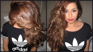 Ma coloration blond marron intense Wella Koleston Perfect 7/77