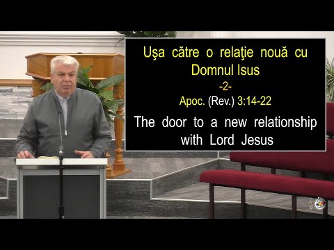 FRBC 2022 - 1 Noiembrie - Busuioc Belciu - Usa catre o relatie noua cu Domnul Isus