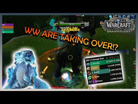 2.36M SINGLE TARGET WW MONK BURSTS ON YALNU | +26 EB | Daily WoW Moments #48 #worldofwarcraft