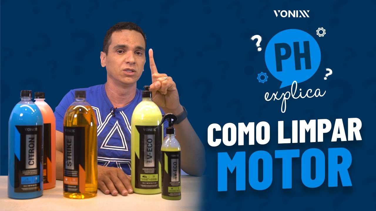 PH Explica - COMO LIMPAR MOTOR