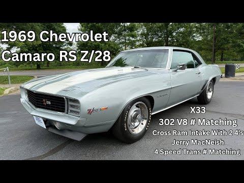 1969 Chevrolet Camaro RS Z28 (CC-2079911) for sale in Paris , Kentucky