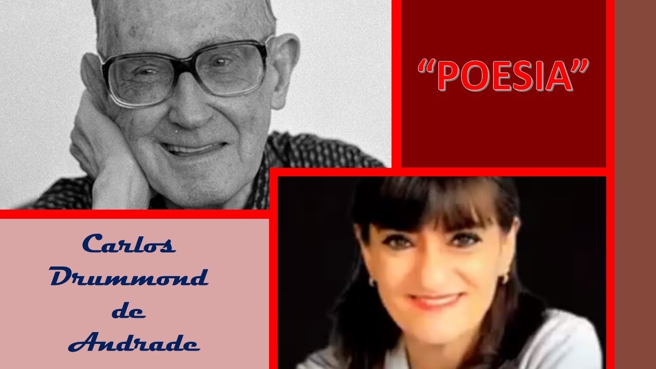 "Poesia" de Carlos Drummond de Andrade (ALGUMA POESIA)