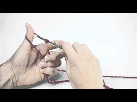 Einfacher Maschenanschlag