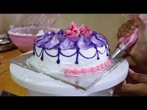 Birthday cake pastry vanilla cake