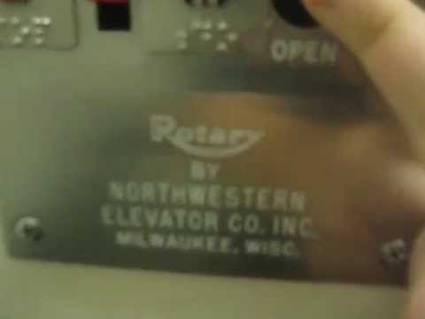 Vintage Rotary Hydraulic Elevator @ Berkley Building in Whitefish Bay WI