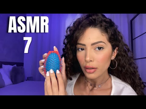 ASMR- FINALIZANDO SEU CABELO ( com sons reais )