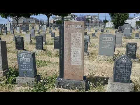 Eddie 'Rochester' Anderson Grave Evergreen Cemetery Los Angeles California USA June 3, 2023