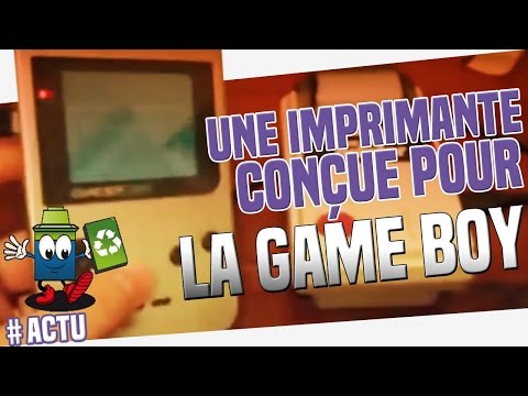 Une Imprimante Pour Gameboy En Action!