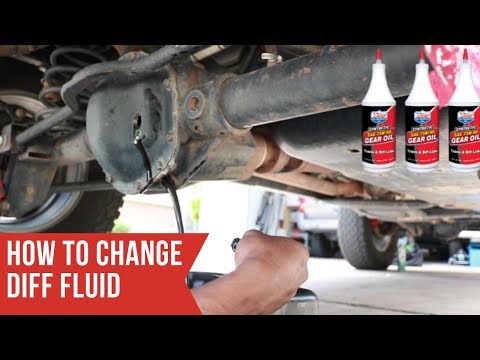 Change Diff Fluid WITHOUT Pulling The Covers! [Lucas 75W-90 Synthetic]