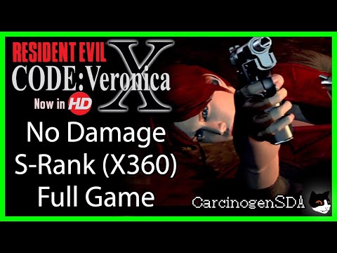 Resident Evil Code Veronica X HD - No Damage (S-Rank)