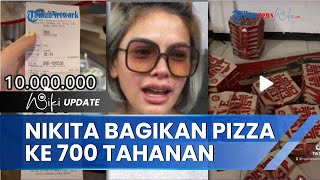 Nikita Mirzani Bikin Geger di Penjara, Bagikan Pizza Gratis ke 700 Tahanan Rutan Serang
