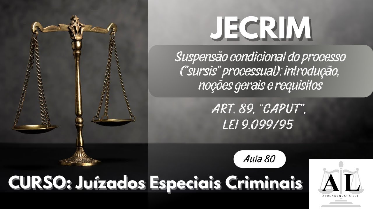 Juizado Especial Criminal (JECRIM) | Artigo por artigo | Art. 89, “caput”, da Lei 9.099/95