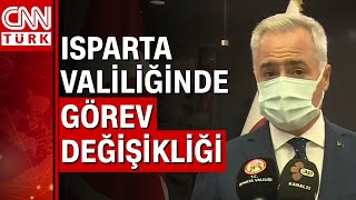 Isparta Valiliğine Ömer Seymenoğlu'nun yerine Osman Kaymak getirildi