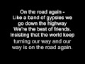Lyrics To on the road again Willie Nelson