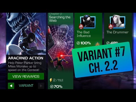 Variant  #7 Ch.2.2 vs Wolverine, Ægon, Havok, Luke Cage, Mephisto, Abomination, Spidergwen | MCOC