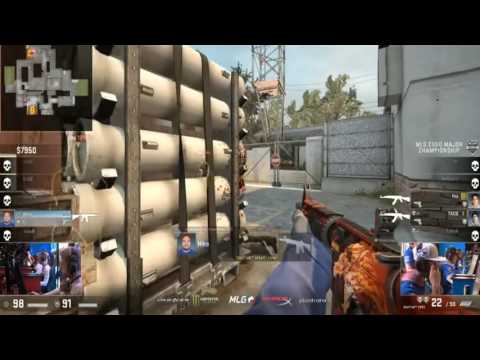 CS:GO Hiko VS luminosity clutch 4 frags