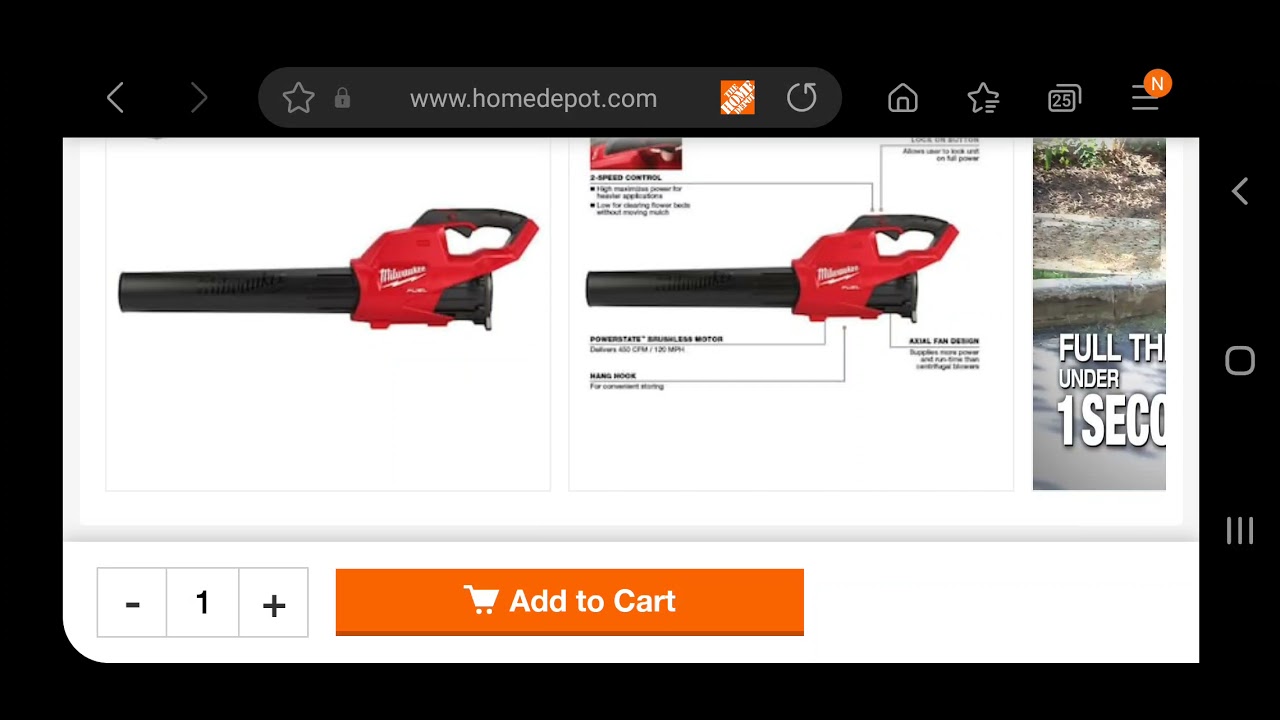 $67 Milwaukee Blower Hack!!