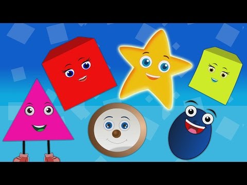 The Shapes Songs for Children  | Shapes Rhymes for Children Medley