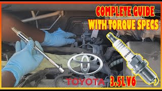 Spark Plugs Replacement Toyota & Lexus 2GR-FE 3.5L V6 Engine Highlander
