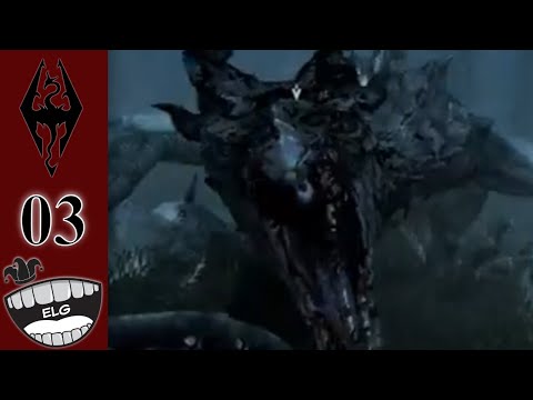 Skyrim Blind Let's Play | Part 3 | Dragon Time