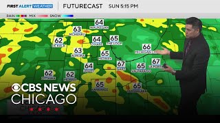 Rain for Father's Day in Chicago