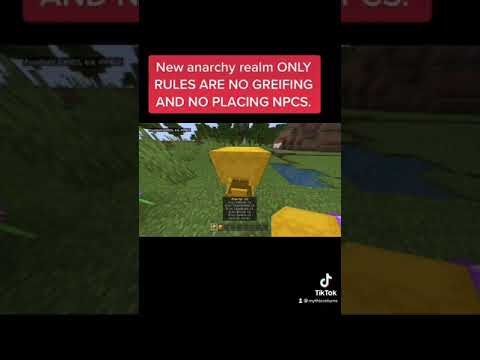 Bedrock Anarchy realm (code at the end)