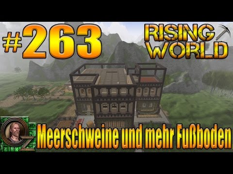 Rising World #263 [Deutsch] Meerschweine und mehr Fußboden
