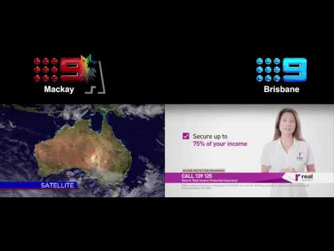 Comparison - Nine - Mackay v. Brisbane (7 Jul 2017)