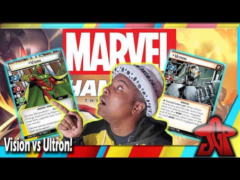 Marvel Champions Solo Playthrough - Vision vs Ultron