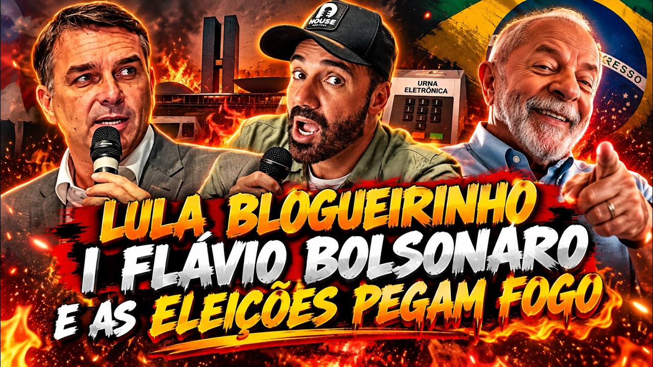LULA BLOGUEIRINHO | FLÁVIO BOLSONARO E AS ELEIÇÕES PEGAM FOGO
