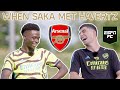Saka & Havertz interview each other! Describe Arteta in 1 word! Biggest Arsenal prankster? | ESPN FC