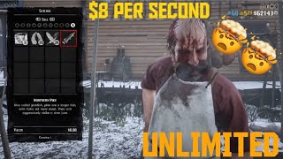**SOLO** UNLIMITED SELL FISH GLITCH EASY $5000 PER HOUR (XBOX,PS4,PC) RED DEAD REDEMPTION 2 ONLINE