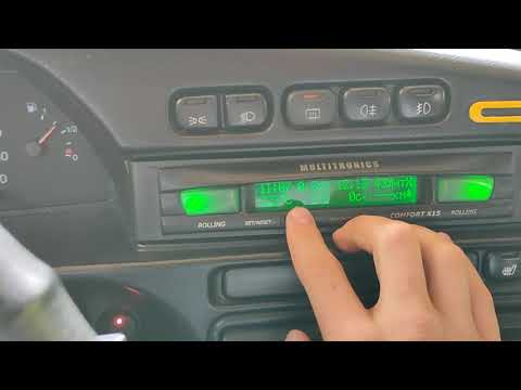 Бортовой компьютер, multitronics comfort x15, сброс до заводских настроек.