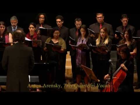 Drei Quartette - Anton Arensky - Conductor Claudio Almeida