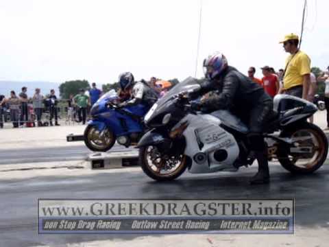 2nd Championship Drag Race 2010, Serres - Saturday MOTO Part 1