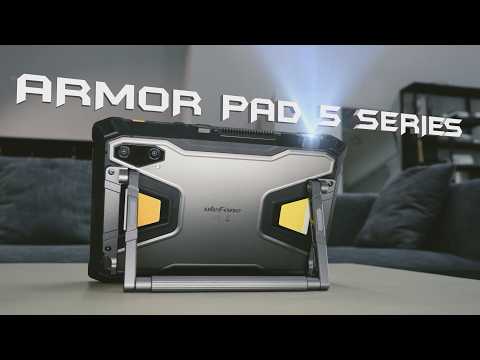 Introducing Ulefone Armor Pad 5 Ultra & Pro: Projector Tablet, Flagship Performance!