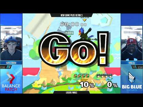 NGPU 3 SSBM - EGtv | Crush [W] (Falco, Sheik) vs. Yasu [L] (Marth) - Melee GF