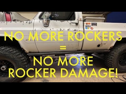 Preston's Rock Crawler "Moaby Dick" gets rock sliders